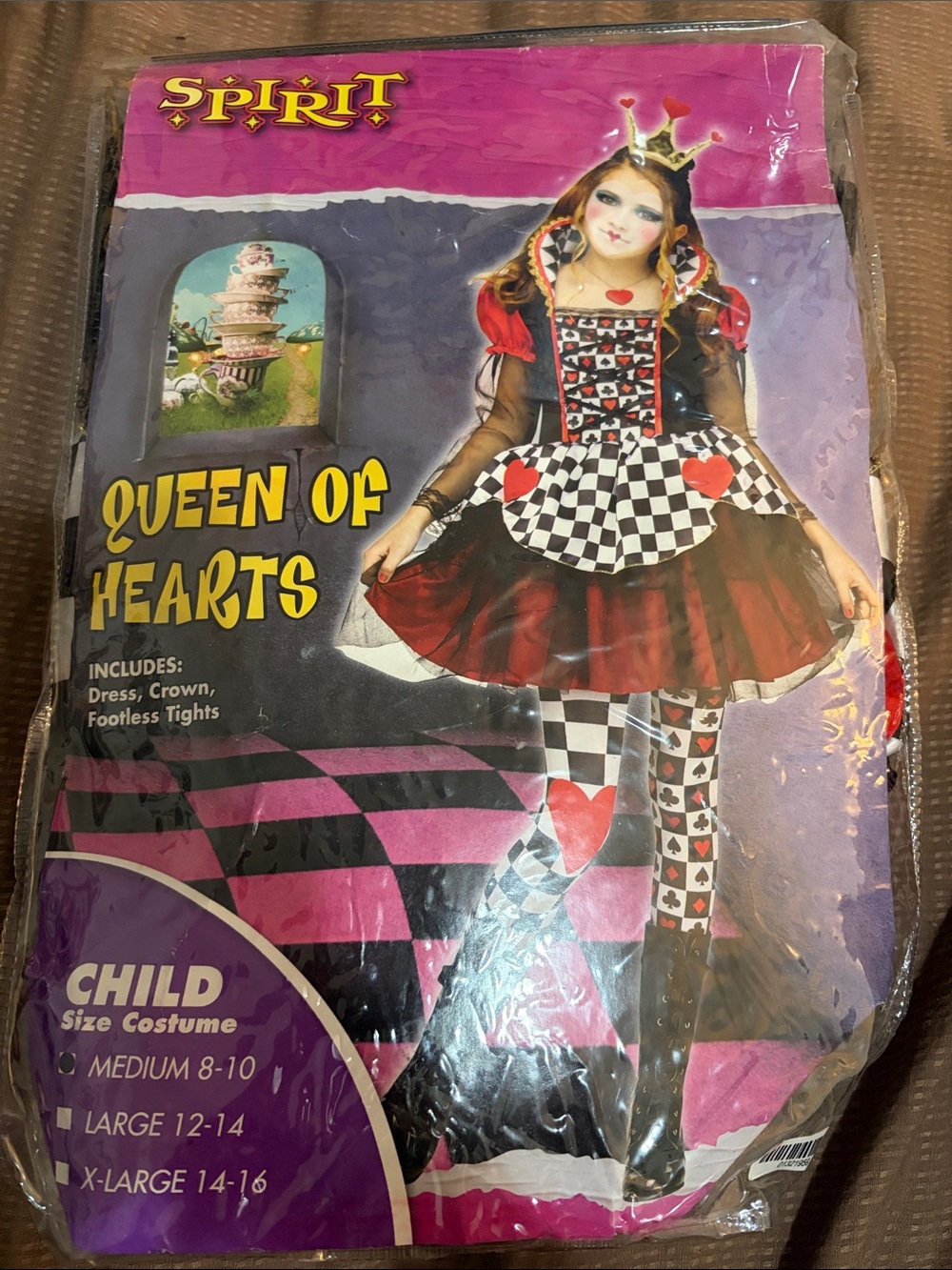 Spirit Queen of Hearts Kids Costume